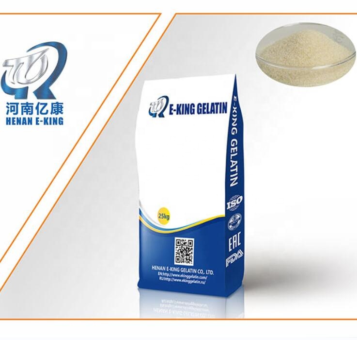 Food Additive Gelatin Halal Edible Bovine Gelatin with best Price