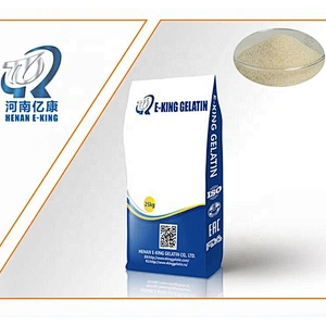 Food Additive Gelatin Halal Edible Bovine Gelatin with best Price